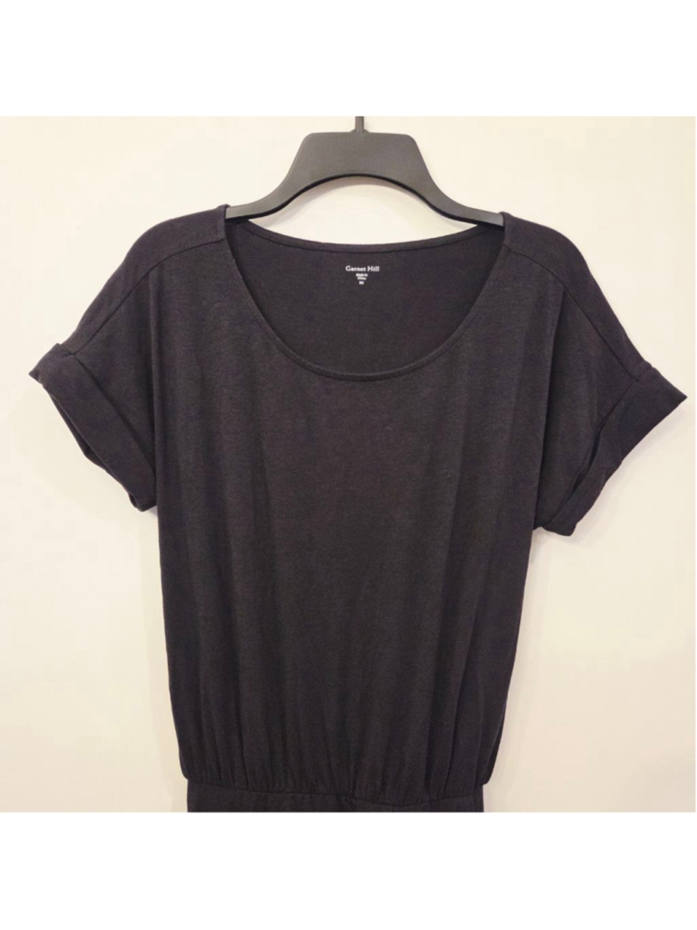 Garnet Hill short sleeve tie waist organ ic cotton dress size XS - Picture 10 of 12